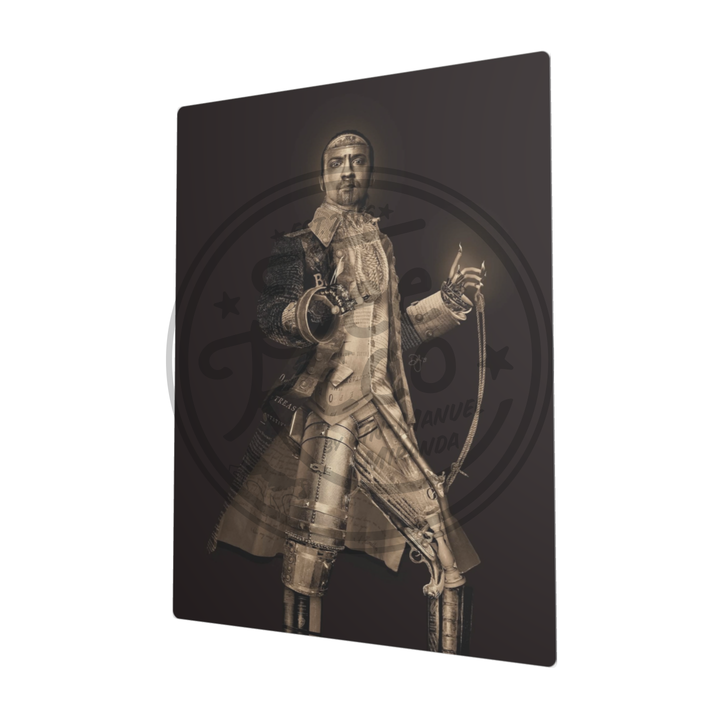 Hamilton "Legacy" 16"x20" Collage Art Print on Metal