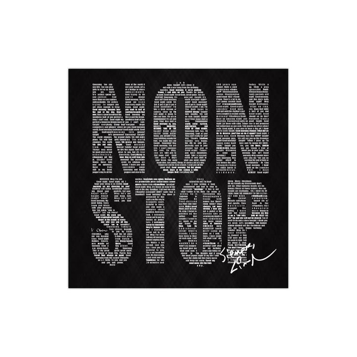 Nonstop 12" x 12" Poster