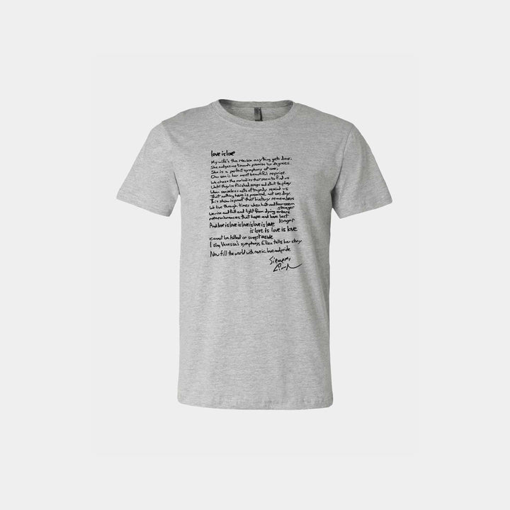 Love is Love Sonnet Unisex Crew