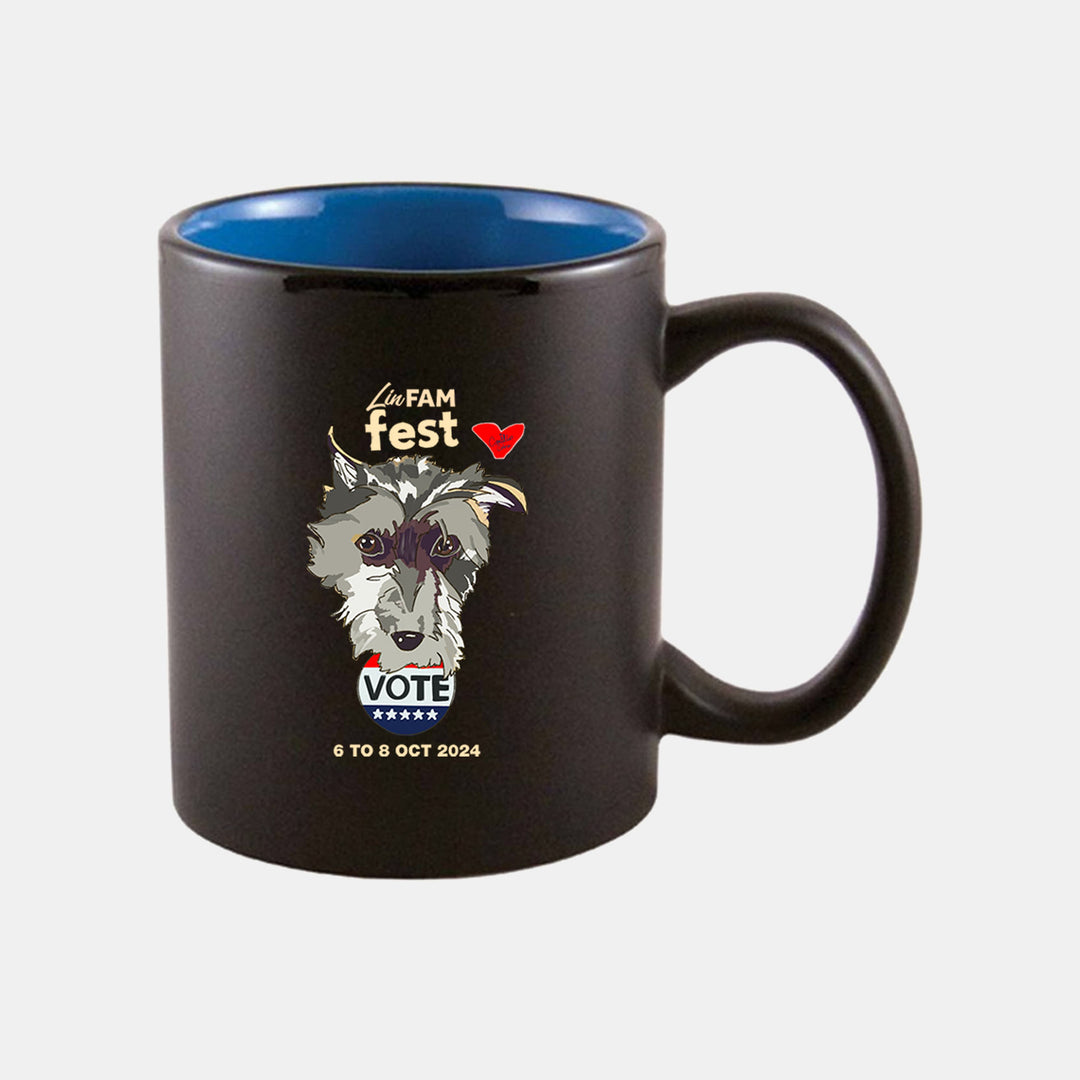 2024 LinFam "Tobi Votes" 11oz Ceramic Mug