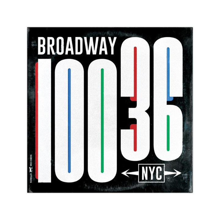 Broadway Vinyl Sleeve 4"x 4" Vinyl Sticker