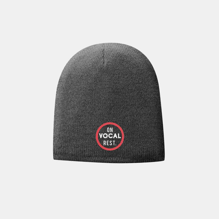 On Vocal Rest Beanies