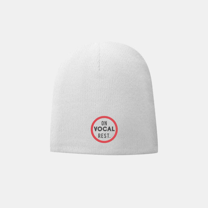 On Vocal Rest Beanies