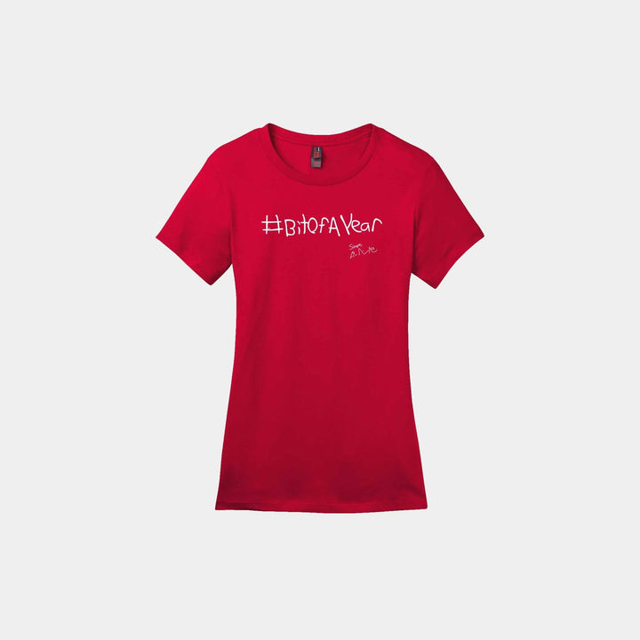 Bit of a Year Ladies Crew