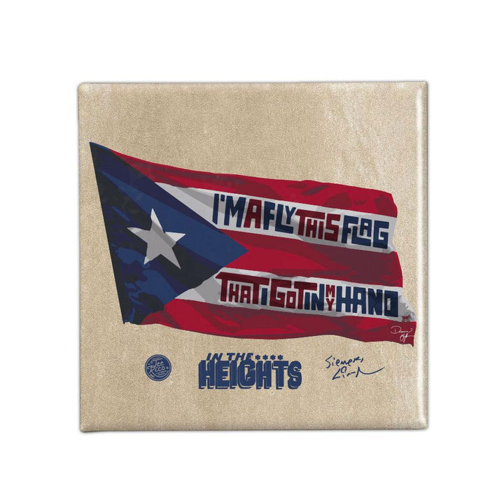 In the Heights - Fly this Flag! - 3"x3" Magnet