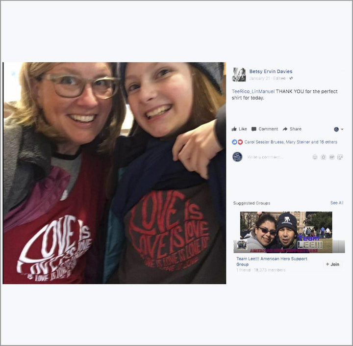 Circle of Love - Ladies' V-Neck