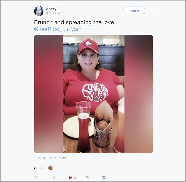 Circle of Love - Ladies' V-Neck