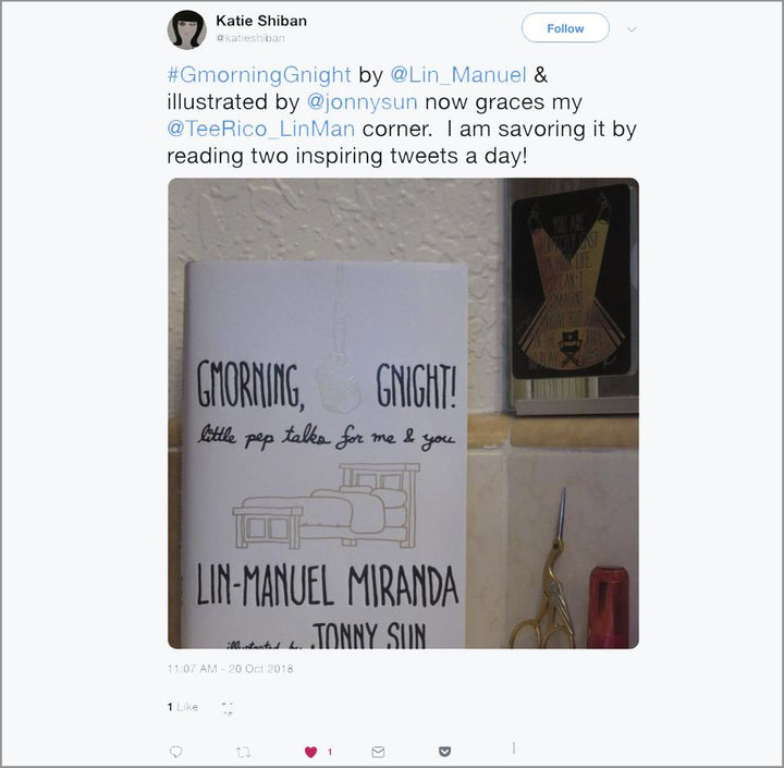 Gmorning, Gnight!: Little Pep Talks for Me & You Paperback (Spanish)