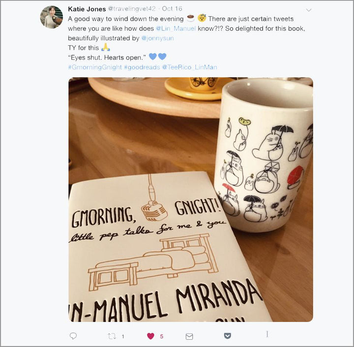 Gmorning, Gnight!: Little Pep Talks for Me & You Paperback (Spanish)