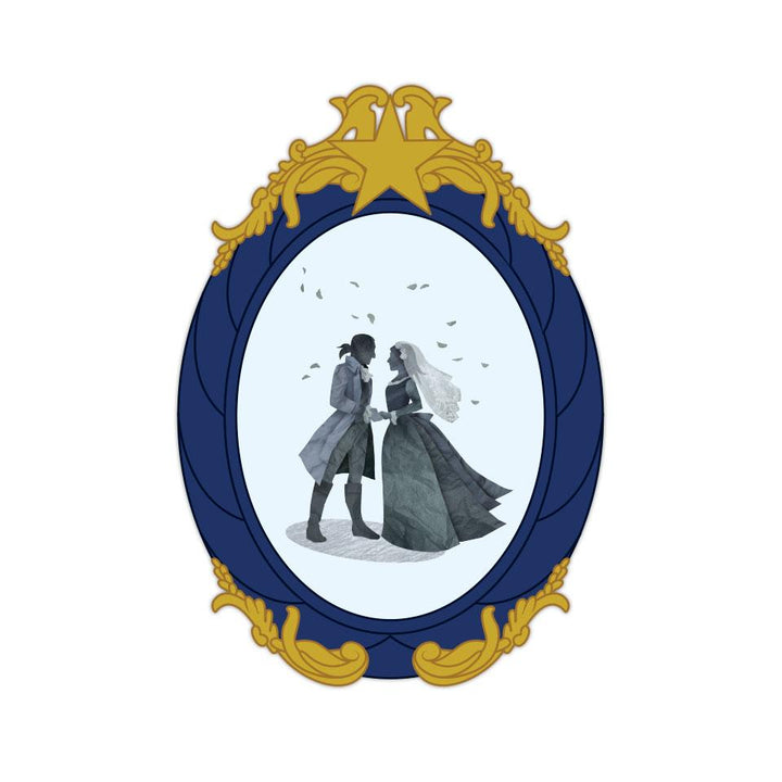 HamilPins #5 - Helpless - 3" Vinyl Sticker