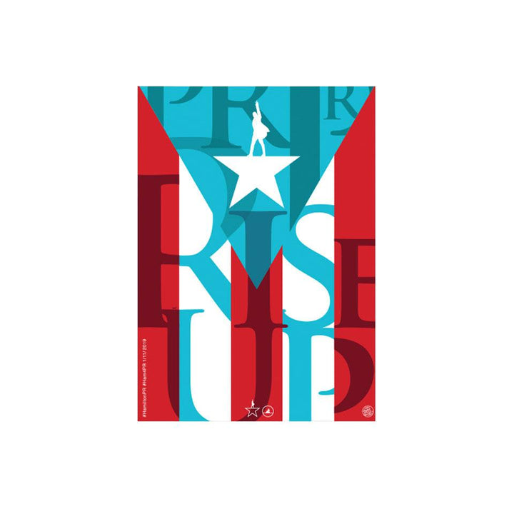 Hamilton Puerto Rico - 5"x 7" Rise Up Postcard