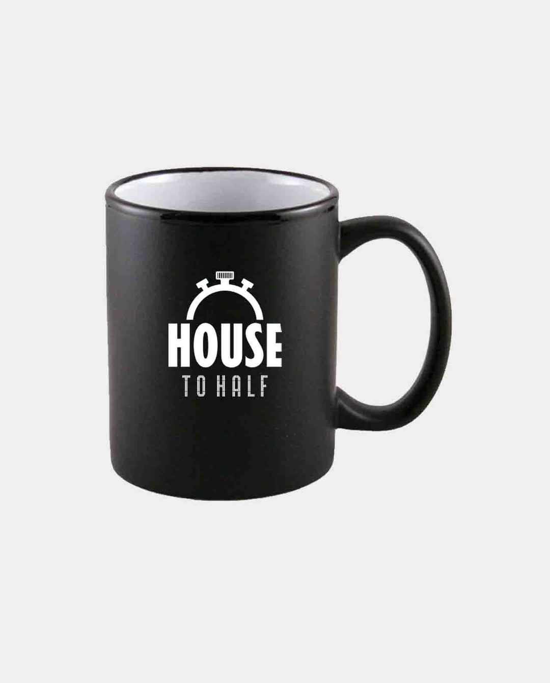 House To Half 11oz Ceramic Mug