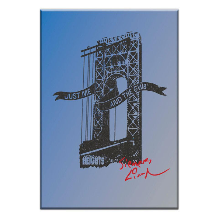 In the Heights - Me & the GWB - 3.5"x2.5" Magnet