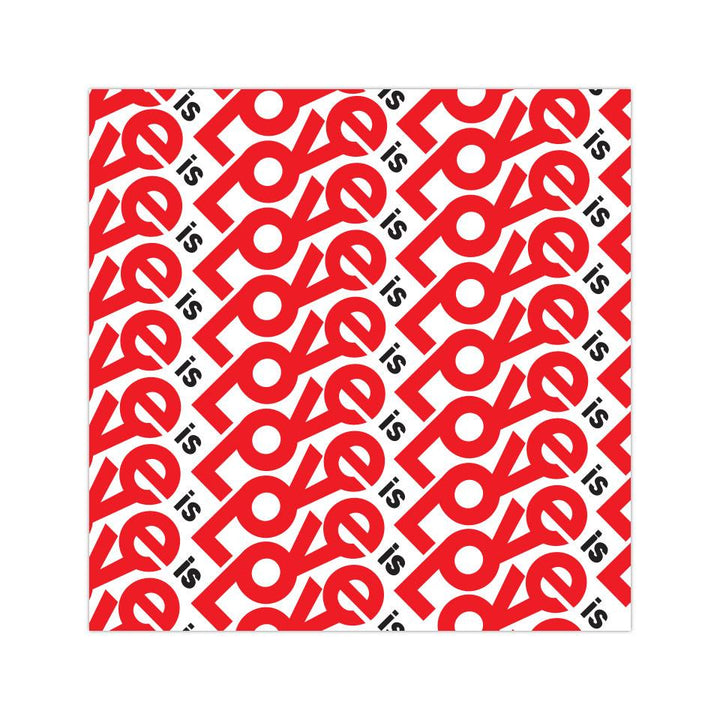 Love 2020 Red - 4"x4" Vinyl Sticker