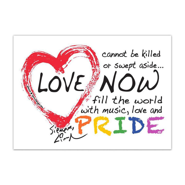 Love Is Love - 5"x7" Flat Magnet