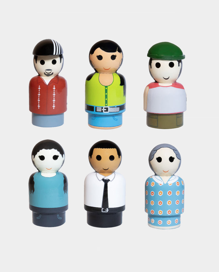 In the Heights Cast Collectible Pin Mates(tm)