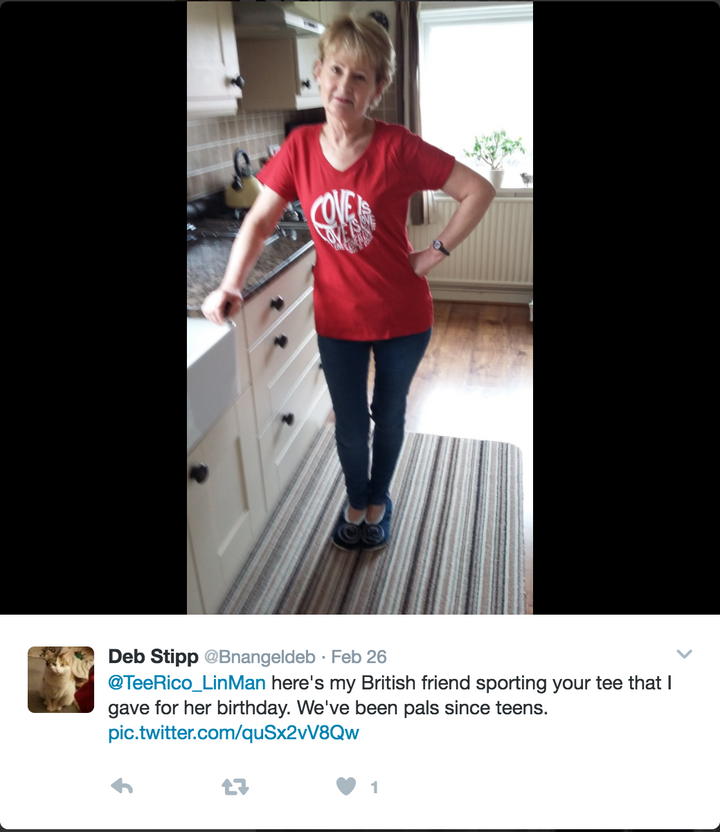 Circle of Love - Ladies' V-Neck