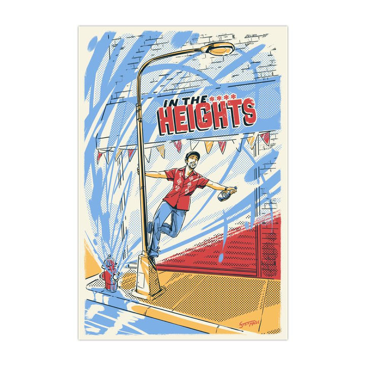 Singin' in the Heights - 4"x 6" Vinyl Sticker