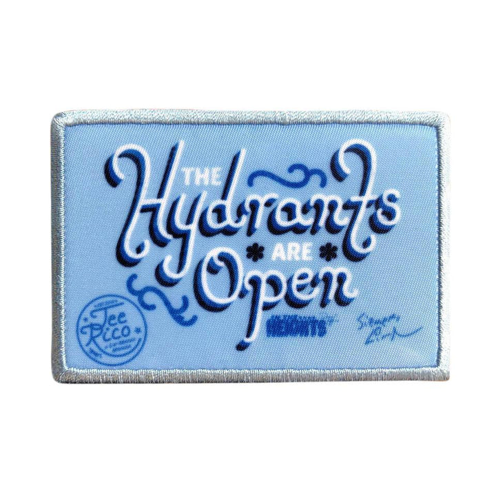 In The Heights - Hydrants are Open 3X2" Patch