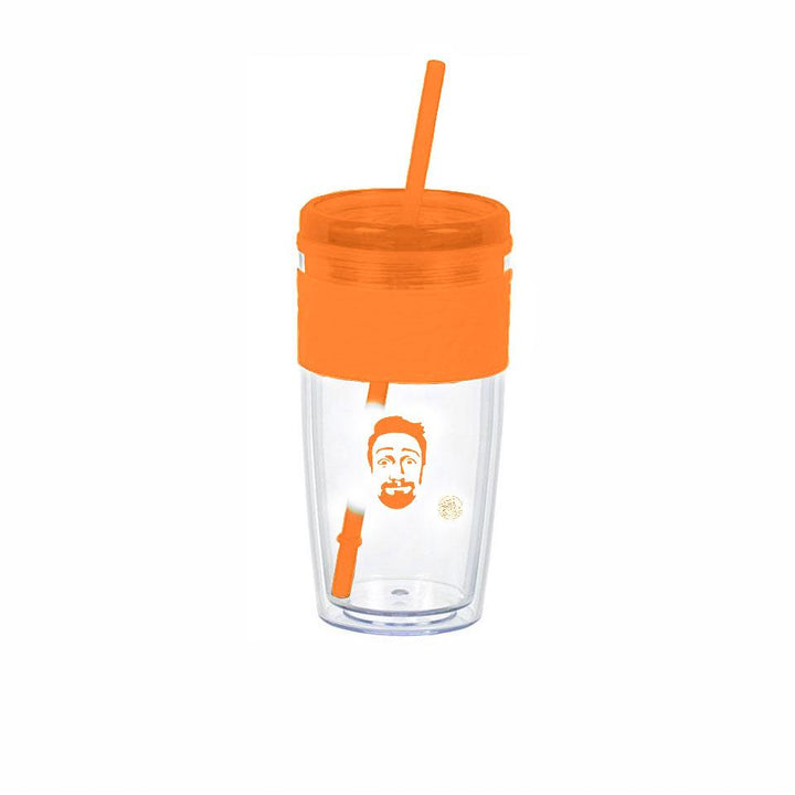 Bit of a Day 16oz Tumbler - Orange