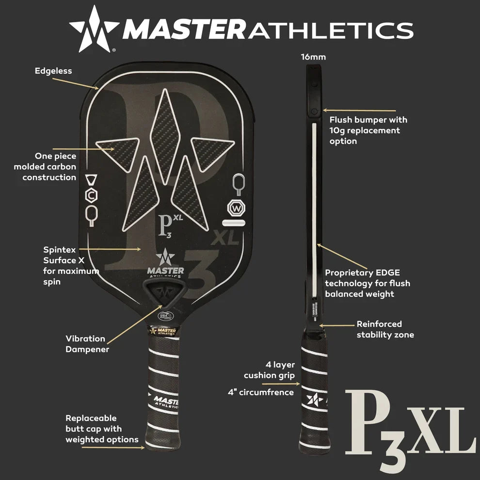 Master Athletics P3XL Pickleball Paddle