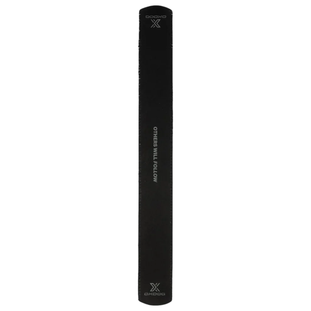 Oxdog No.4 Padel Paddle Frame Protector (Black with Logo / 372 x 42 mm)
