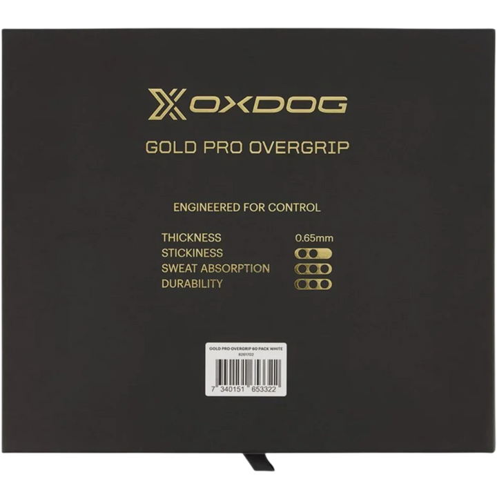 Oxdog Gold Pro Overgrip 3 Pack