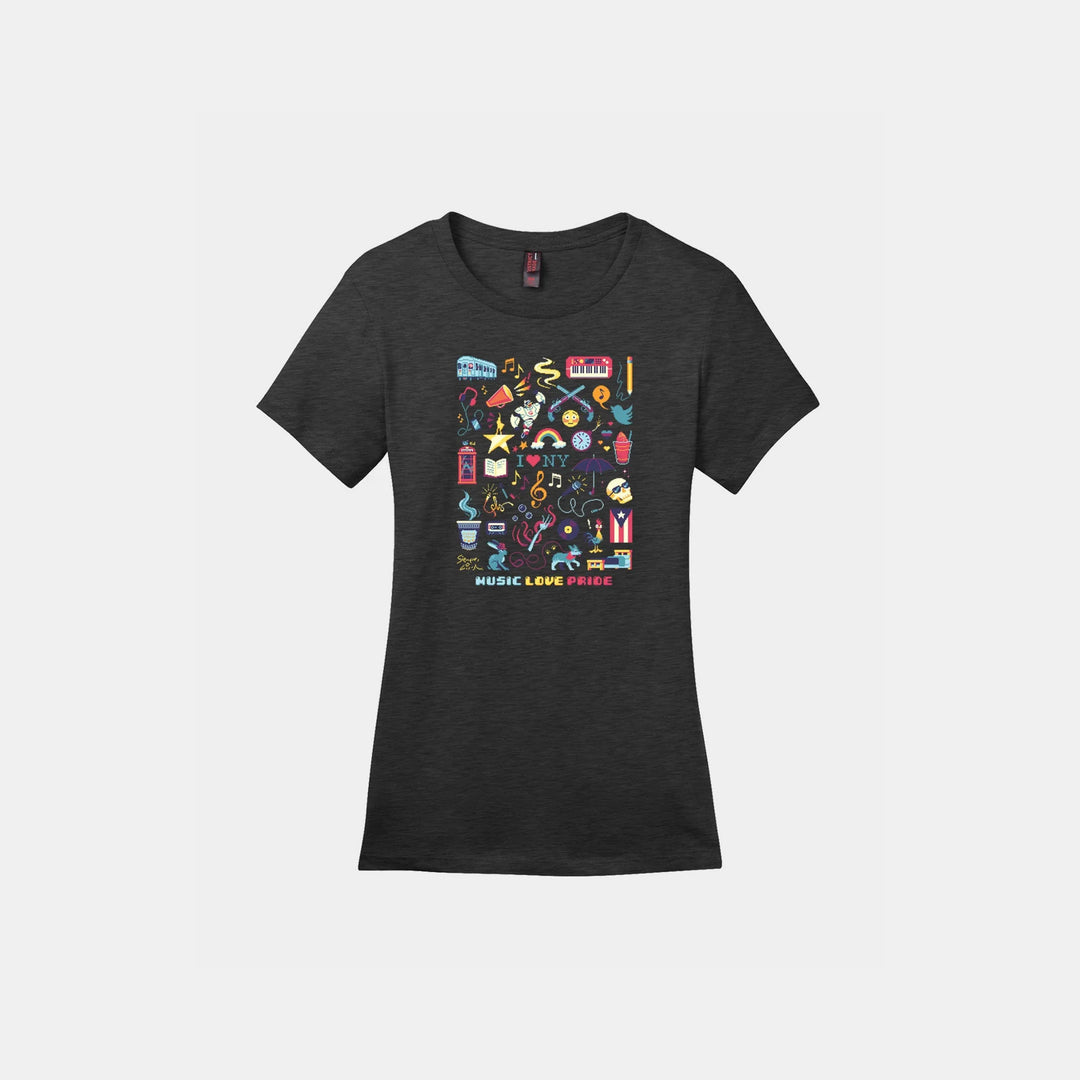 8 Bit Lin Ladies Crew