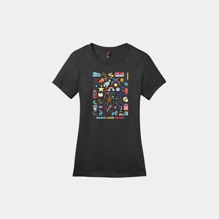 8 Bit Lin Ladies Crew