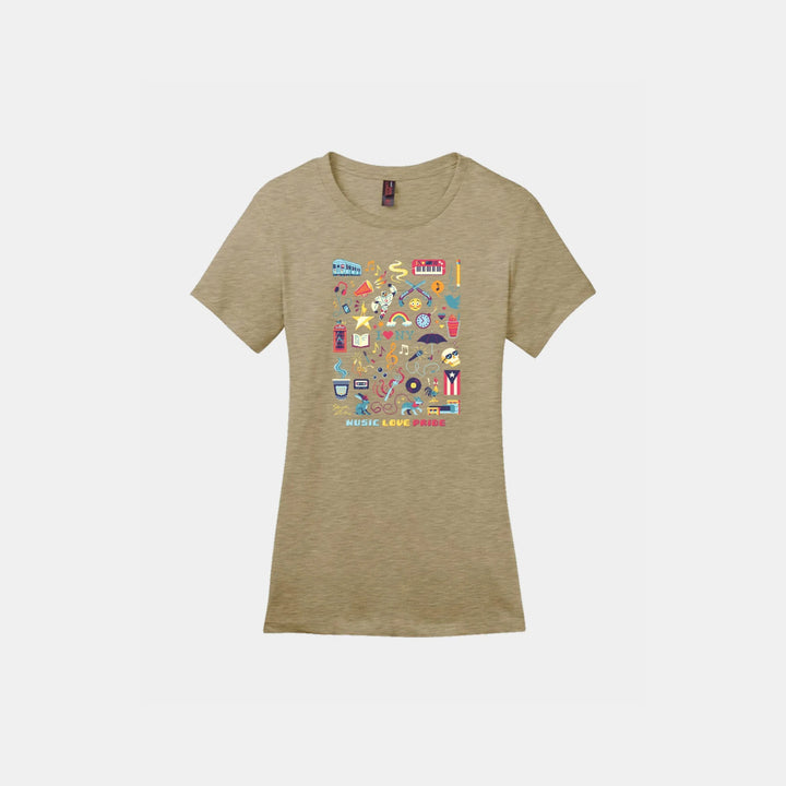 8 Bit Lin Ladies Crew