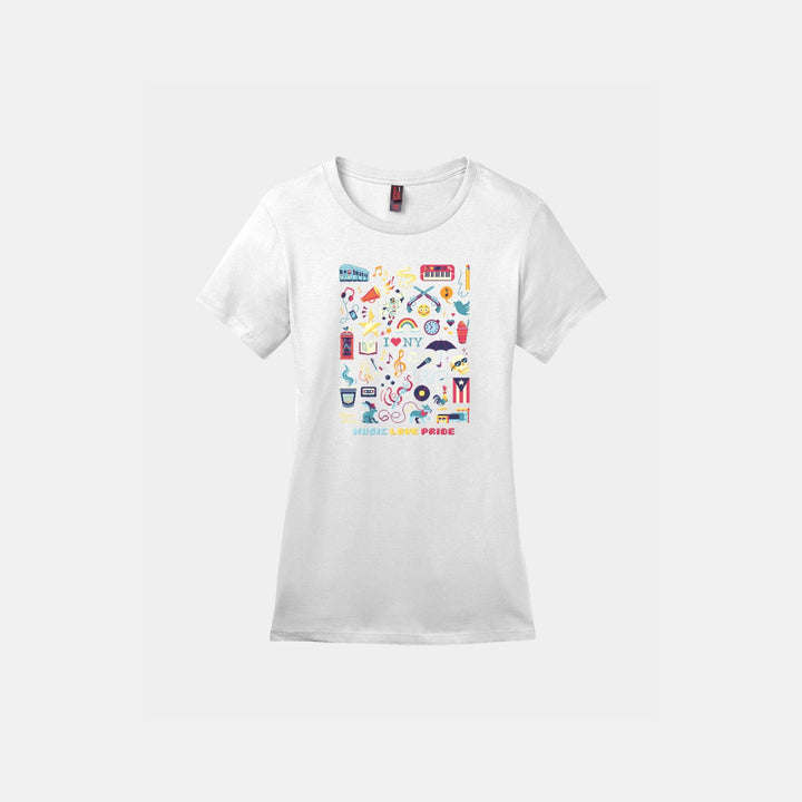 8 Bit Lin Ladies Crew