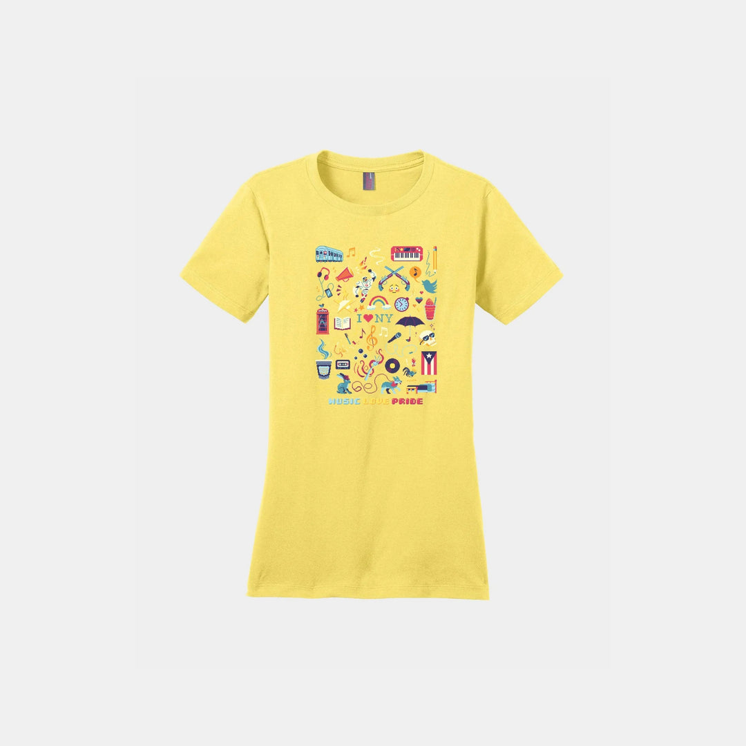 8 Bit Lin Ladies Crew
