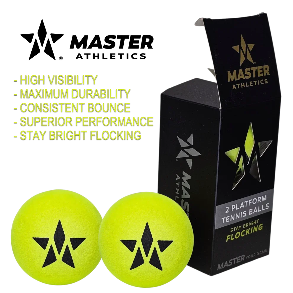 Master Athletics High Visibility (HV) Platform Tennis Ball (sleeve)