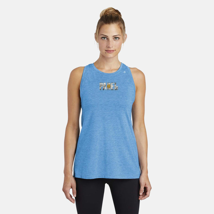 Padel Flags Ladies Moisture Wicking Racerback Tank - LATAM Region