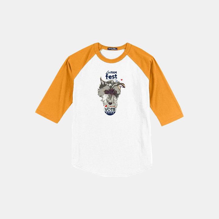 2024 LinFam "Tobi Votes" Baseball Tee