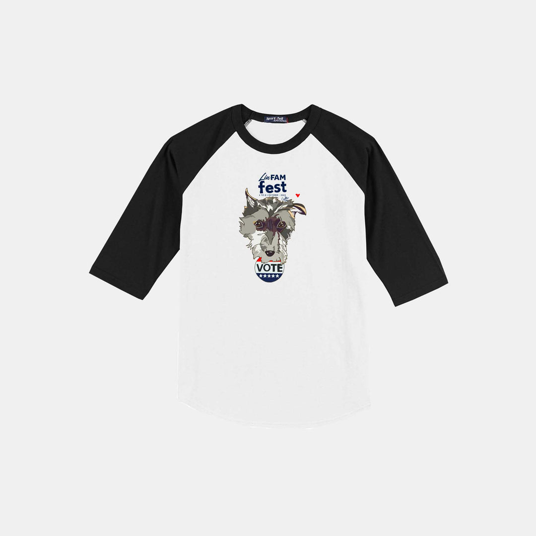 2024 LinFam "Tobi Votes" Baseball Tee