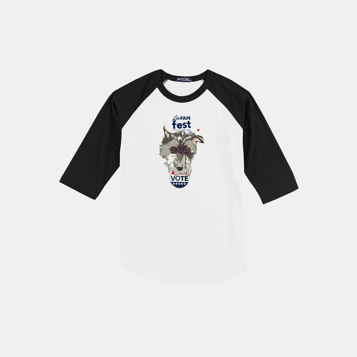 2024 LinFam "Tobi Votes" Baseball Tee