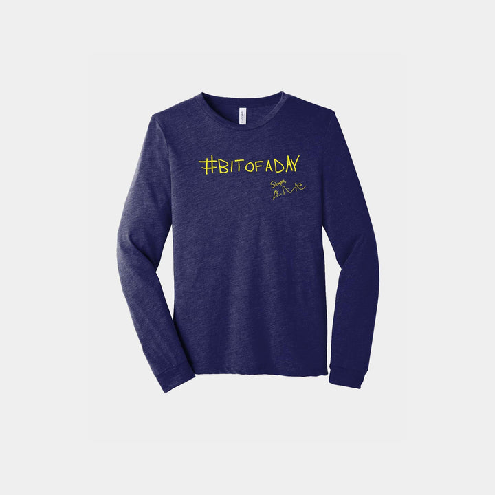 Bit of a Day Unisex Long Sleeve