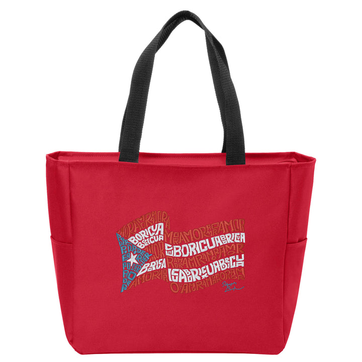 Boricua, Poder, Amor Tote Bag