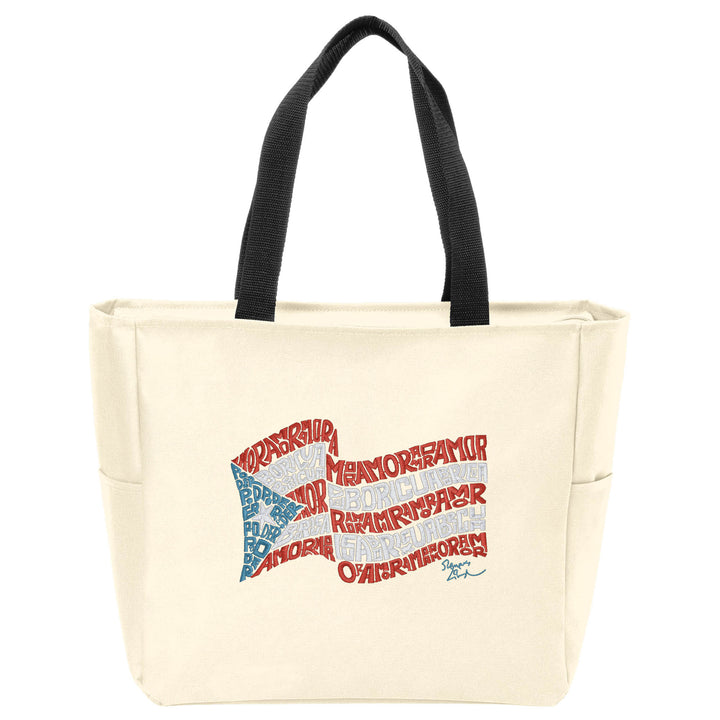 Boricua, Poder, Amor Tote Bag