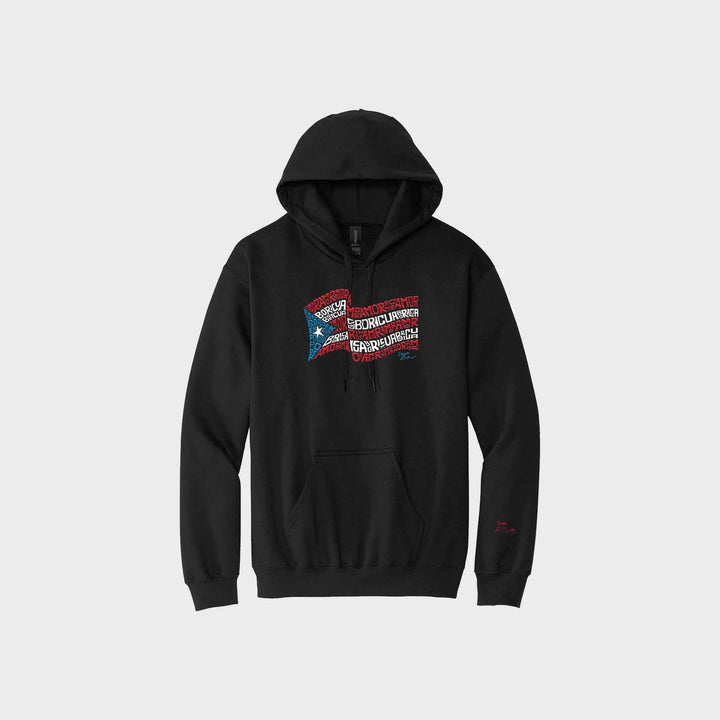 Boricua, Poder, Amor Signature Hoodies