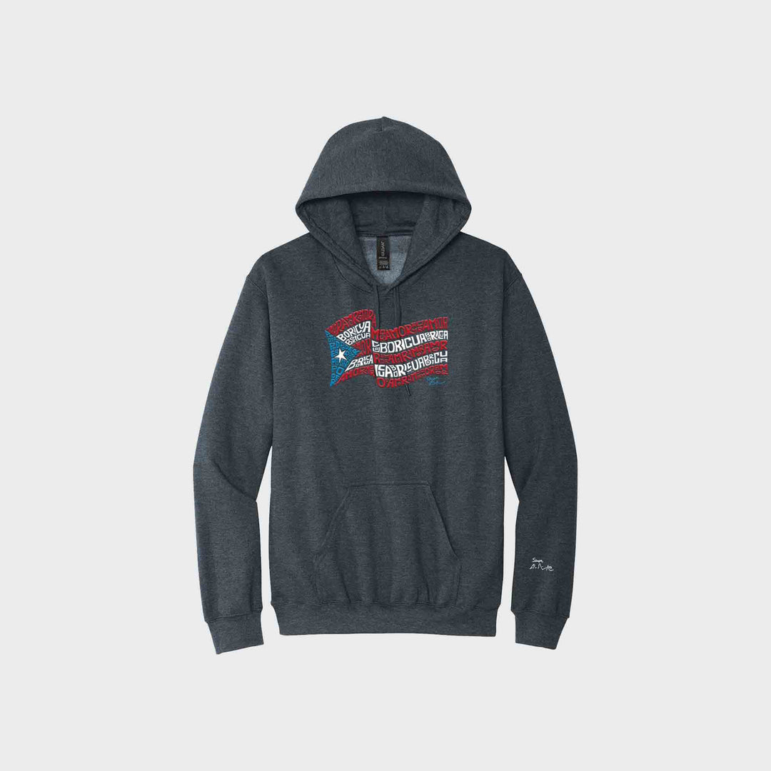 Boricua, Poder, Amor Signature Hoodies