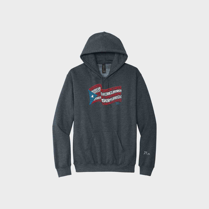 Boricua, Poder, Amor Signature Hoodies