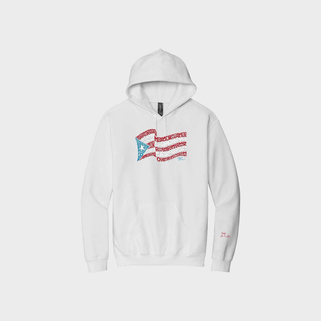 Boricua, Poder, Amor Signature Hoodies