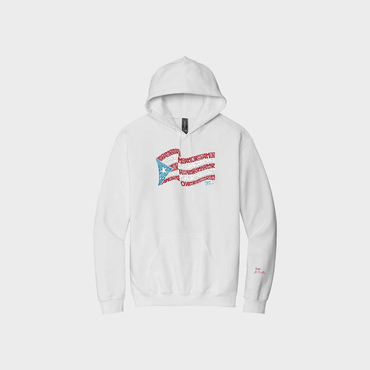 Boricua, Poder, Amor Signature Hoodies