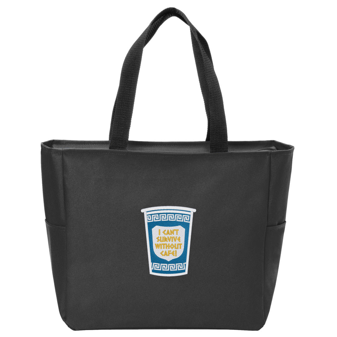 Can't Survive Without Café Tote Bag
