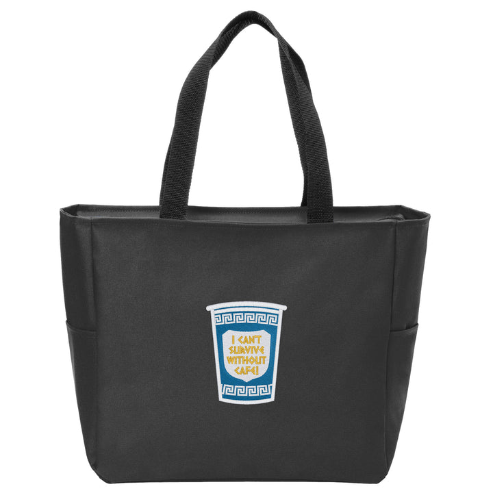 Can't Survive Without Café Tote Bag