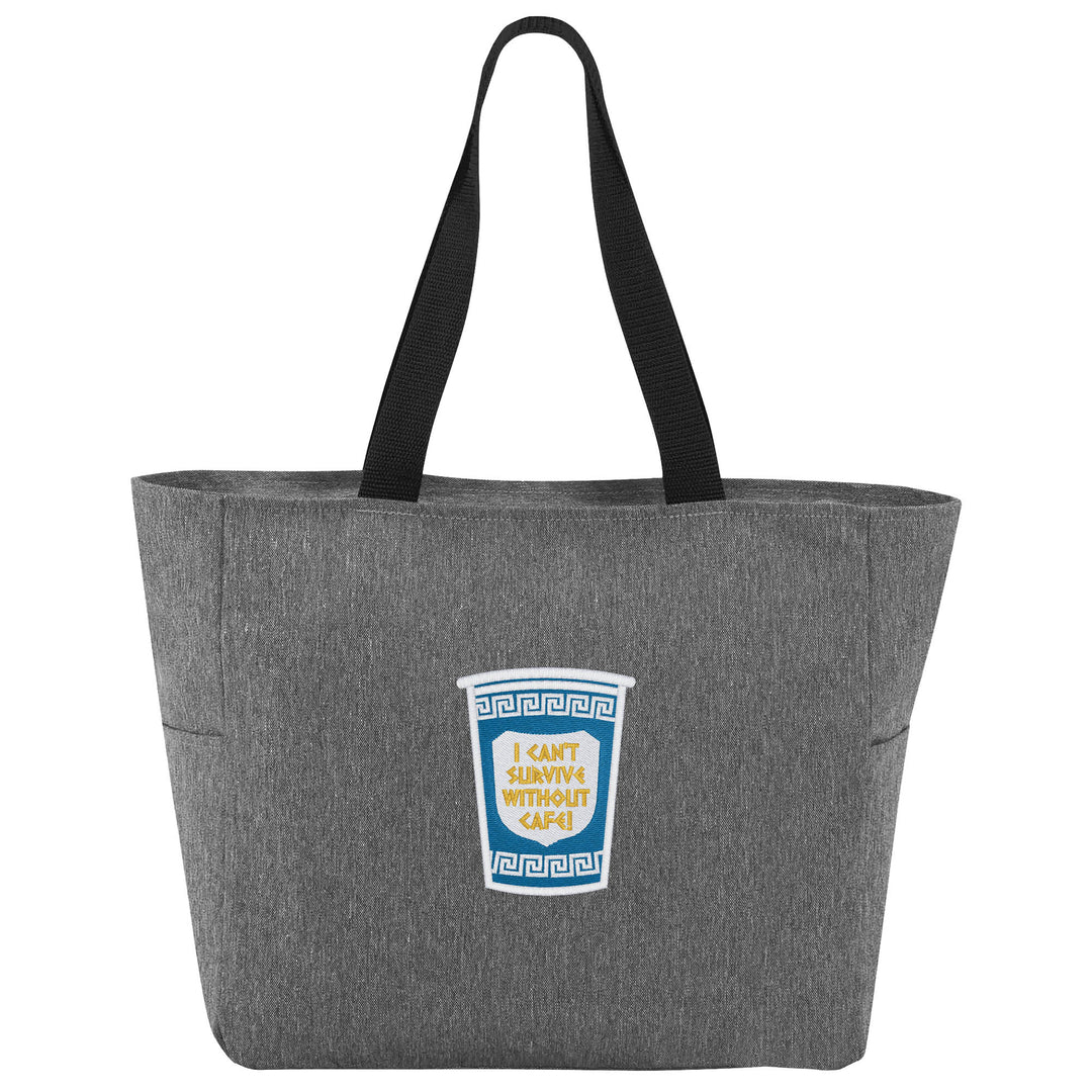 Can't Survive Without Café Tote Bag