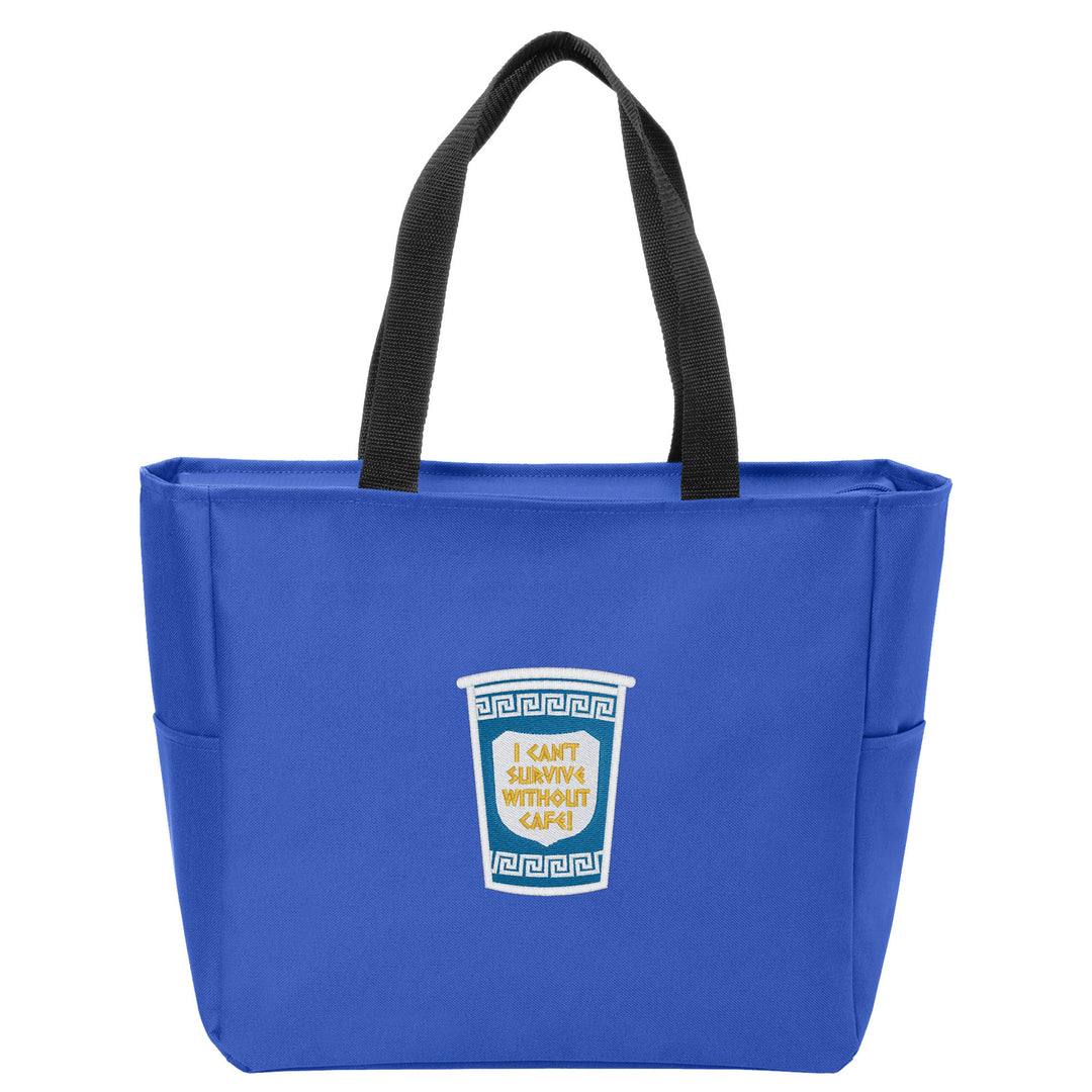 Can't Survive Without Café Tote Bag