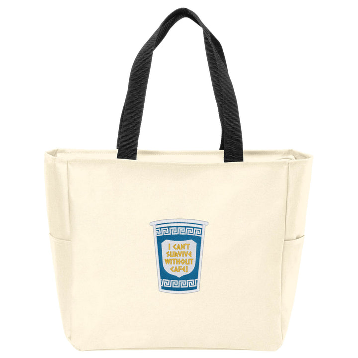 Can't Survive Without Café Tote Bag